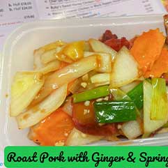 12 Ginger & Spring Onions